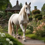 A Beautiful Horse In A Wonderful Landscape Animal Ai Art