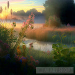 A Beautiful Late Summer At Sunrise 4 Nature Ai Art