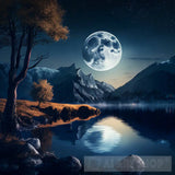 A Beautiful Moon Night 2 Nature Ai Art