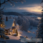 A Beautiful View Of Christmas Nature Ai Art