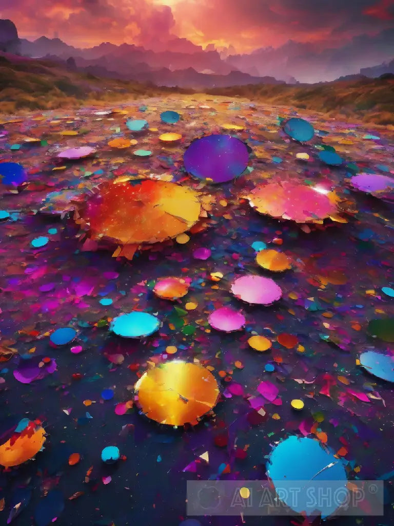 A Broken Satellite Collision