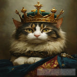A Cat Dressed In Royal Clothes Ai Artwork
