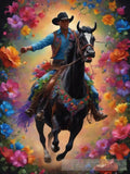 A Cow Boy Fighting Spirit Ai Artwork