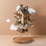 A Cube In The Air Containing A Beautiful Landscape Ai Artwork