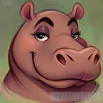 A Cute Hippopotamus X Emu Hybrid Pokemon-Like Creature Animal Ai Art