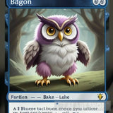 A Cute Owl X Baboon Hybrid Pokemon-Like Creature Animal Ai Art