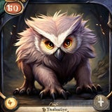A Cute Owl X Baboon Hybrid Pokemon-Like Creature Animal Ai Art