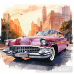 A Fascinating Classic Car Ai Painting