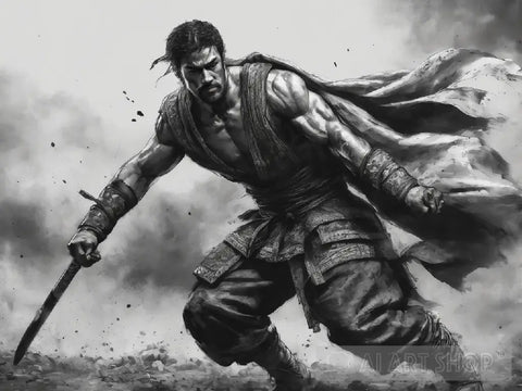 A fighter fight until his death