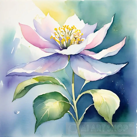 A Flower In Bloom Nature Ai Art