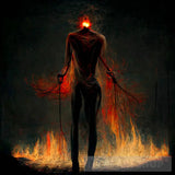 A Halo Of Fire Surrealism Ai Art