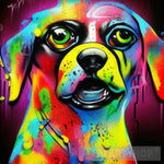 A Happy Dog Animal Ai Art