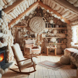 A House Made Of Sheep’s Wool Ai Painting