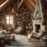 A House Made Of Sheep’s Wool Ai Painting