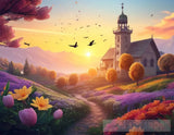 A Joyful Easter Sunrise Ai Artwork