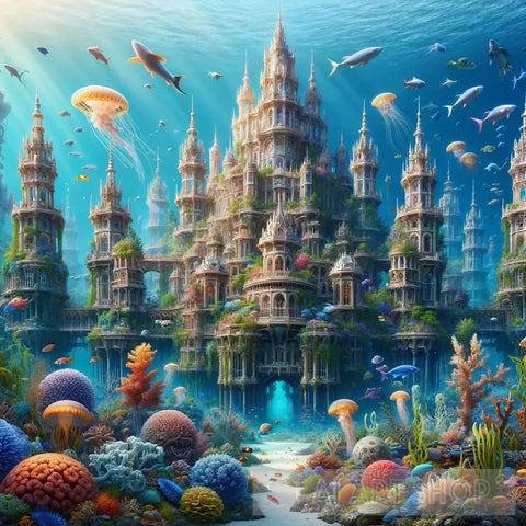 A Kingdom Beneath The Waves Ai Artwork