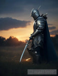 A Knight Before The Battle Ai Artwork