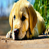 A Little Cow In The Barn Animal Ai Art