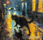 A Lonely Wanderer In The Rain Animal Ai Art