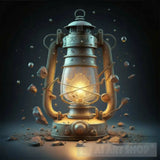 A Luminous Lantern Ai Artwork