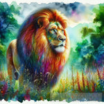 A Majestic Lion Animal Ai Art