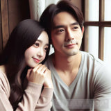 A Man And Woman In Love Ai Painting