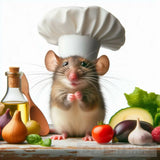 A Mouse Look Like Cooking Chef Ai Painting