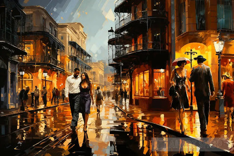 A Night In New Orleans With Love Expressionism Ai Art