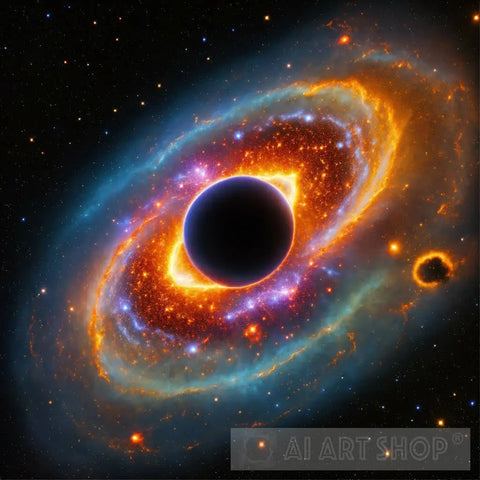 A Photograph Capturing The Mesmerizing Ai Painting