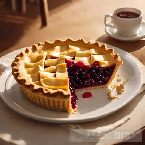 A Piece Of Cake Ai Painting