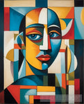 A Rectangular Cubist Picasso Style Painting Architecture Ai Art