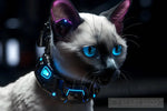 A Siamese Cyborg Cat Animal Ai Art