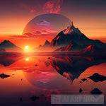 A Stunning Sunrise 1 Nature Ai Art