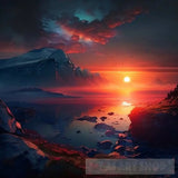 A Stunning Sunrise 2 Nature Ai Art