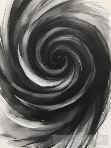 A Swirling Vortex Abstract Ai Art