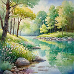 A Tranquil Moment In Nature 6 Ai Artwork