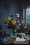 A Vase Of Flowers Ai Painting