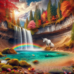 A Waterfall That Flows From A Hidden Ai Painting