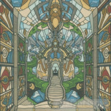 A Wonderful Artistic Painting On Stained Glass Ai Artwork