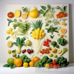 A Wonderful Assortment Of Fruits And Vegetables Ai Artwork