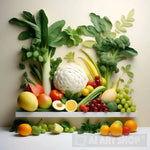 A Wonderful Assortment Of Fruits And Vegetables Ai Artwork