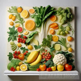 A Wonderful Assortment Of Fruits And Vegetables Ai Artwork