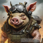 A World Of Pigs Animal Ai Art