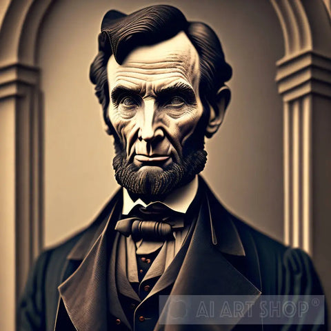 Abraham Lincoln Ai Artwork