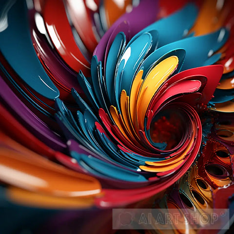 Color Example 3d Abstract 3d Colors