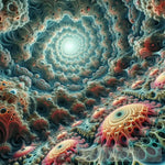 Abstract Ai Art - Fractal Dreamscape