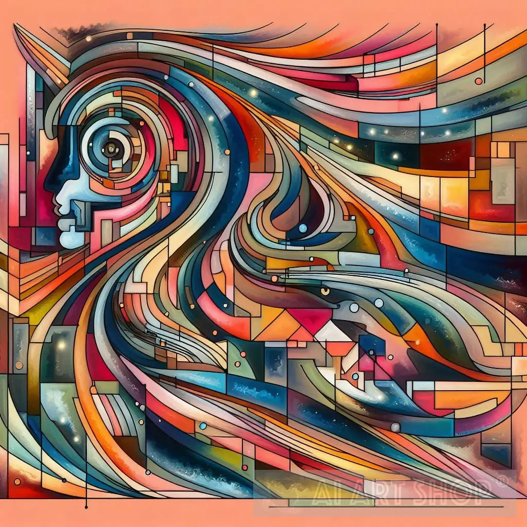 Abstract AI Art Series - Unique, AI-Generated Abstract Masterpieces