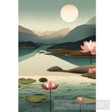 Abstract Art Painting Flowers And Butterflies Ai Artwork