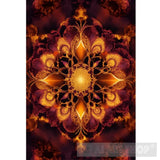 Abstract Art Painting Flowers And Butterflies Ai Artwork