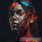 Abstract Girl Ai Art